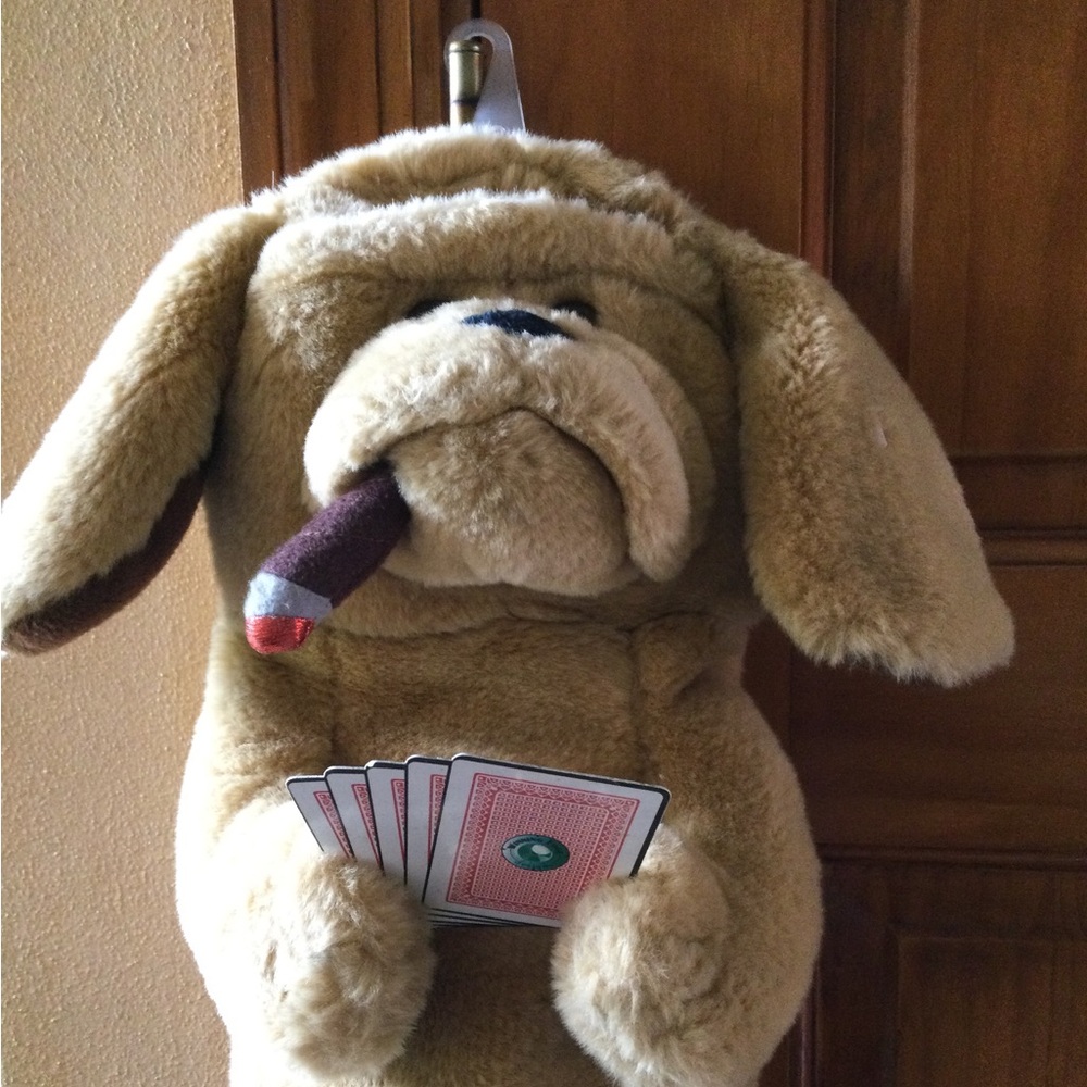 Plush Dog Golf Headcover